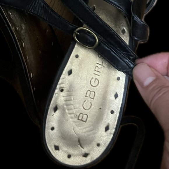 BCBGirls slingback heels pointed toe good condition size 6.5 / 36.5 - Picture 6 of 6